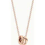 Personalized Unity Name Necklace 18k Rose Gold Plated