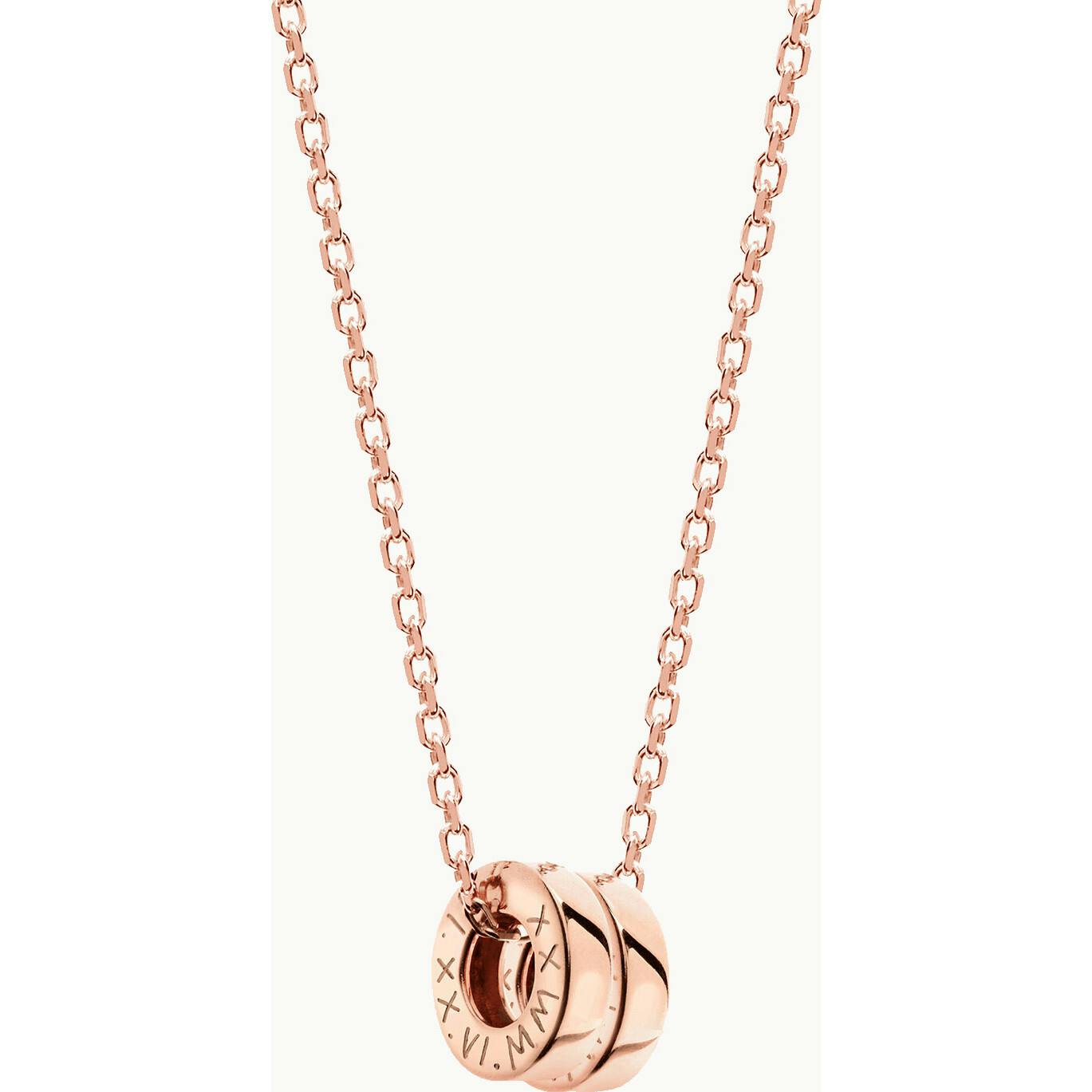 Personalized Unity Name Necklace 18k Rose Gold Plated