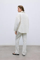 Camelia Woman Blouse Pure Cloud Denim