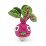 Carrot & Radish Gift Box 🥕 100% organic cotton crochet rattles