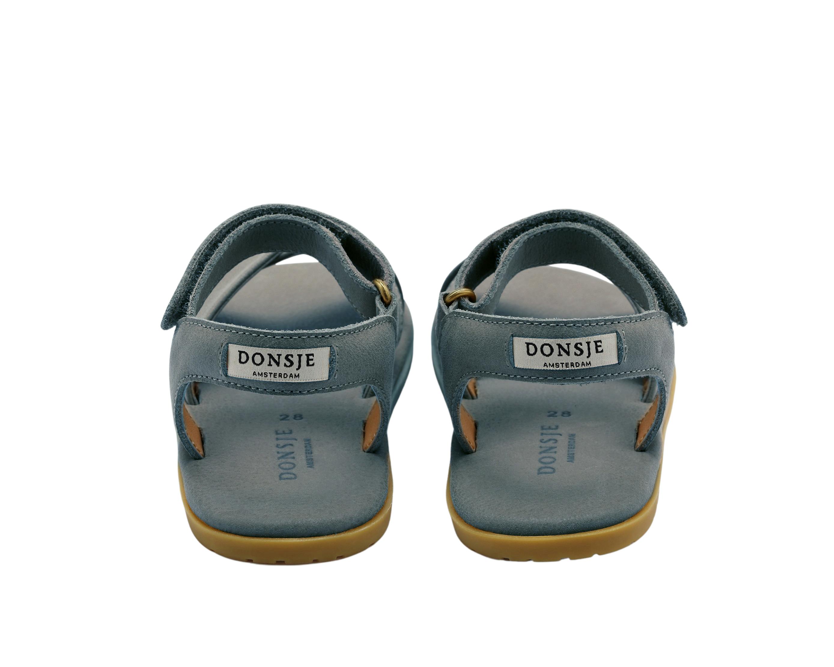 Otis Sandals | Petrol Leather