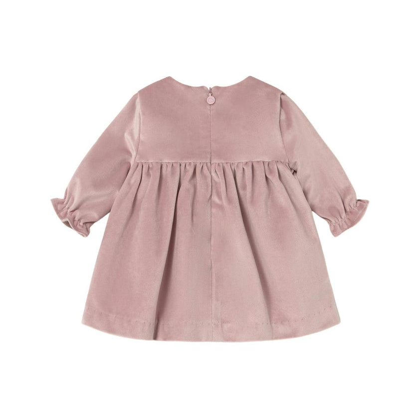 Newborn Girl Velvet Dress