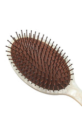 Grande Detangling Hair Brush in White Shell