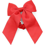 Grosgrain Bow Scrunchie (Red)
