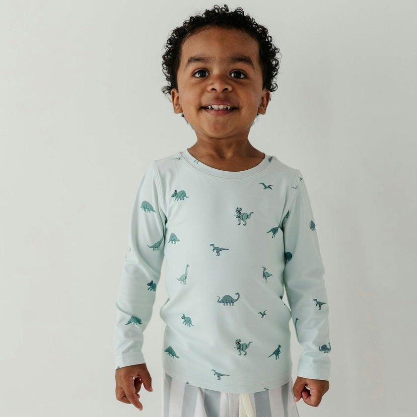 Long Sleeve Rash Guard Swim Shirt