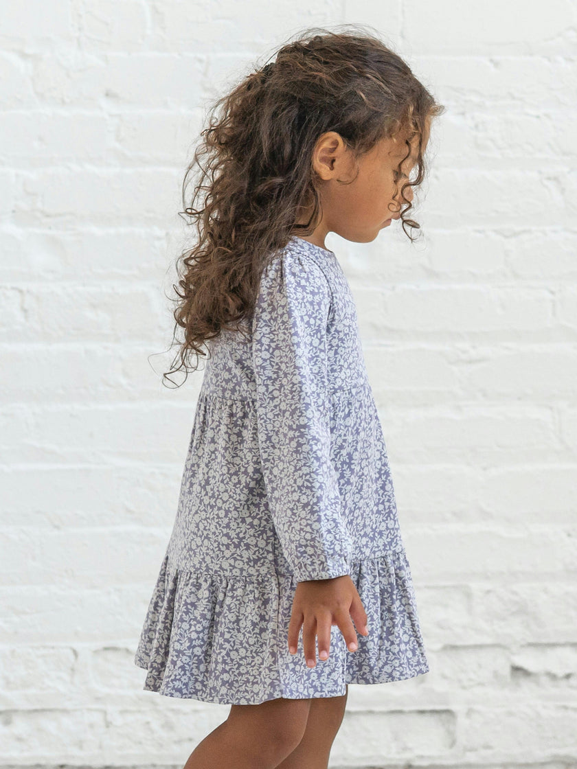Sofia Long Sleeve Tiered Dress - Gwen Floral