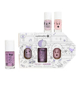 Nail Polish for Kids SET OF 3 BUS Party: POLLY ELLIOT + BODY ROLLETTE CHERRY