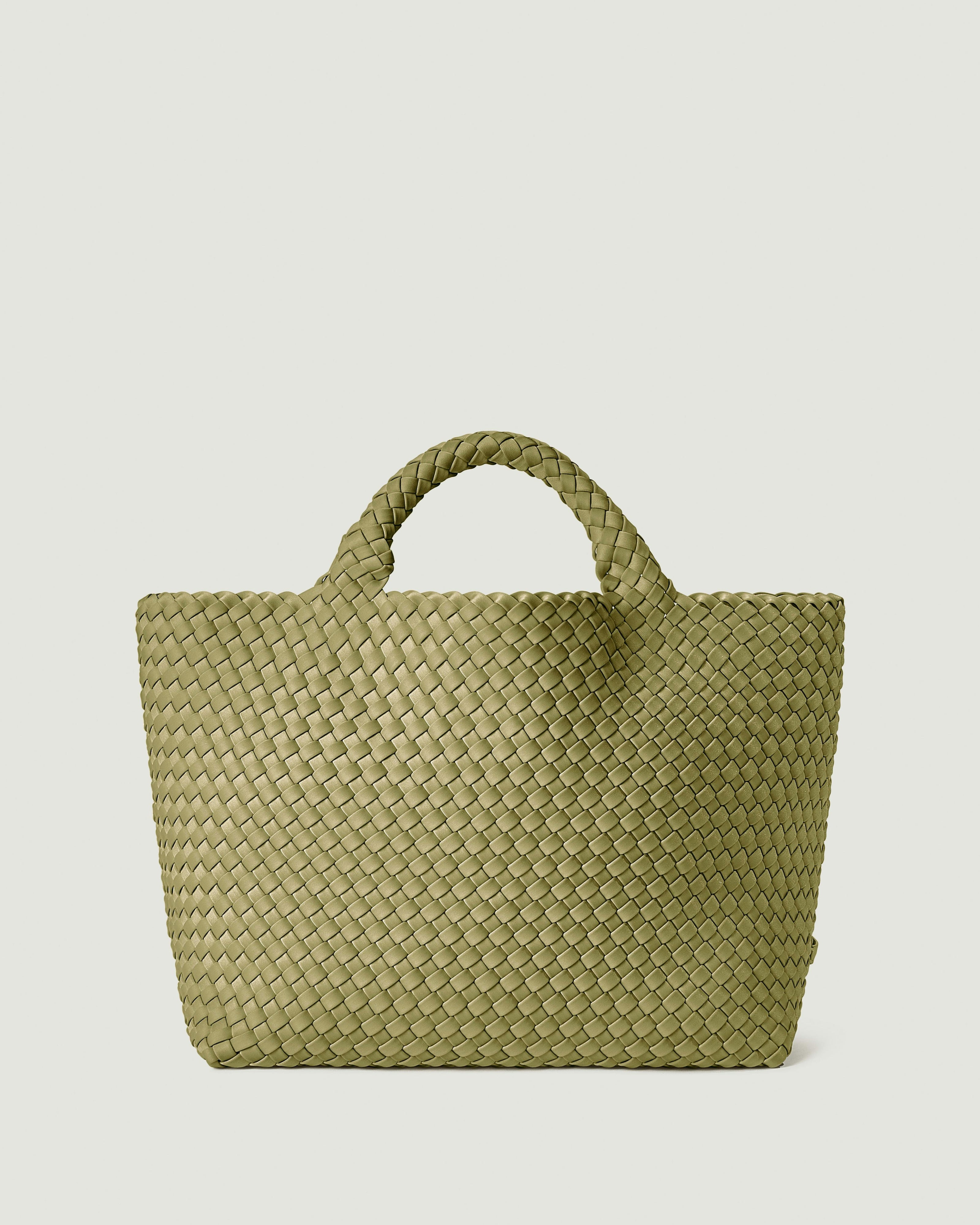 St. Barths Medium Tote | Bottle Green