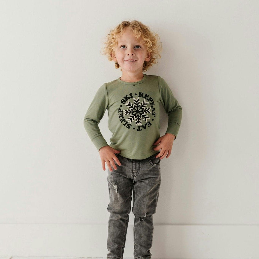 Boys Denim Jeans in Black Wash