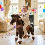 Model Y® Horse Ride-On Toy Age 3–4 – Chocolate Brown