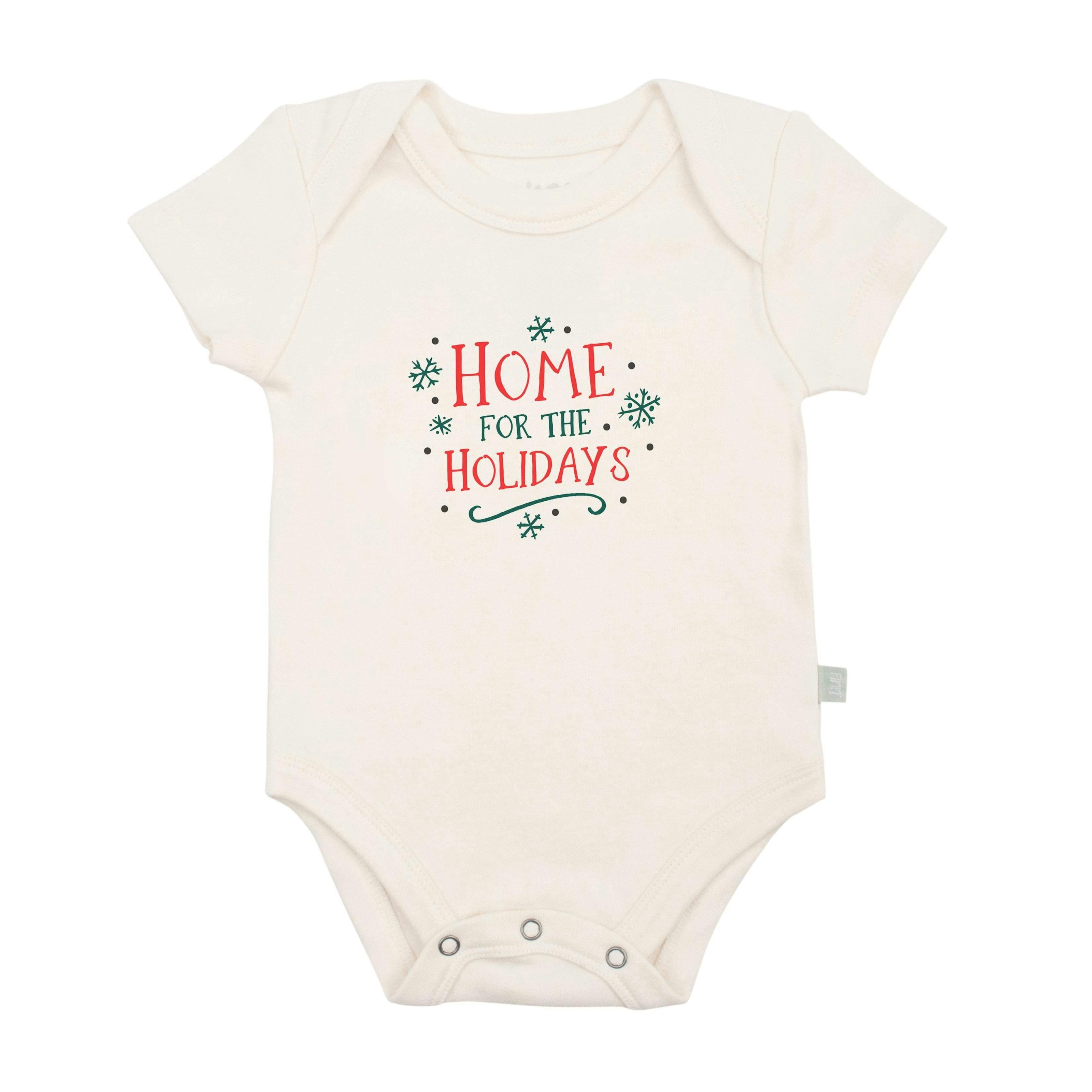 graphic bodysuit | home for the holidays