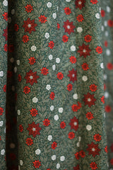 Sophia Dress in Evergreen Merry Ditsy