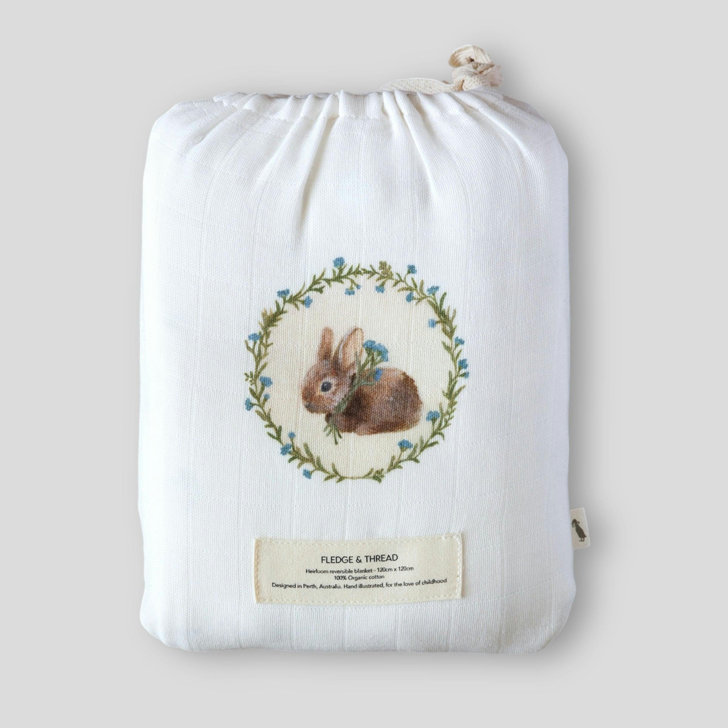 Heirloom Baby Blanket - Bunny