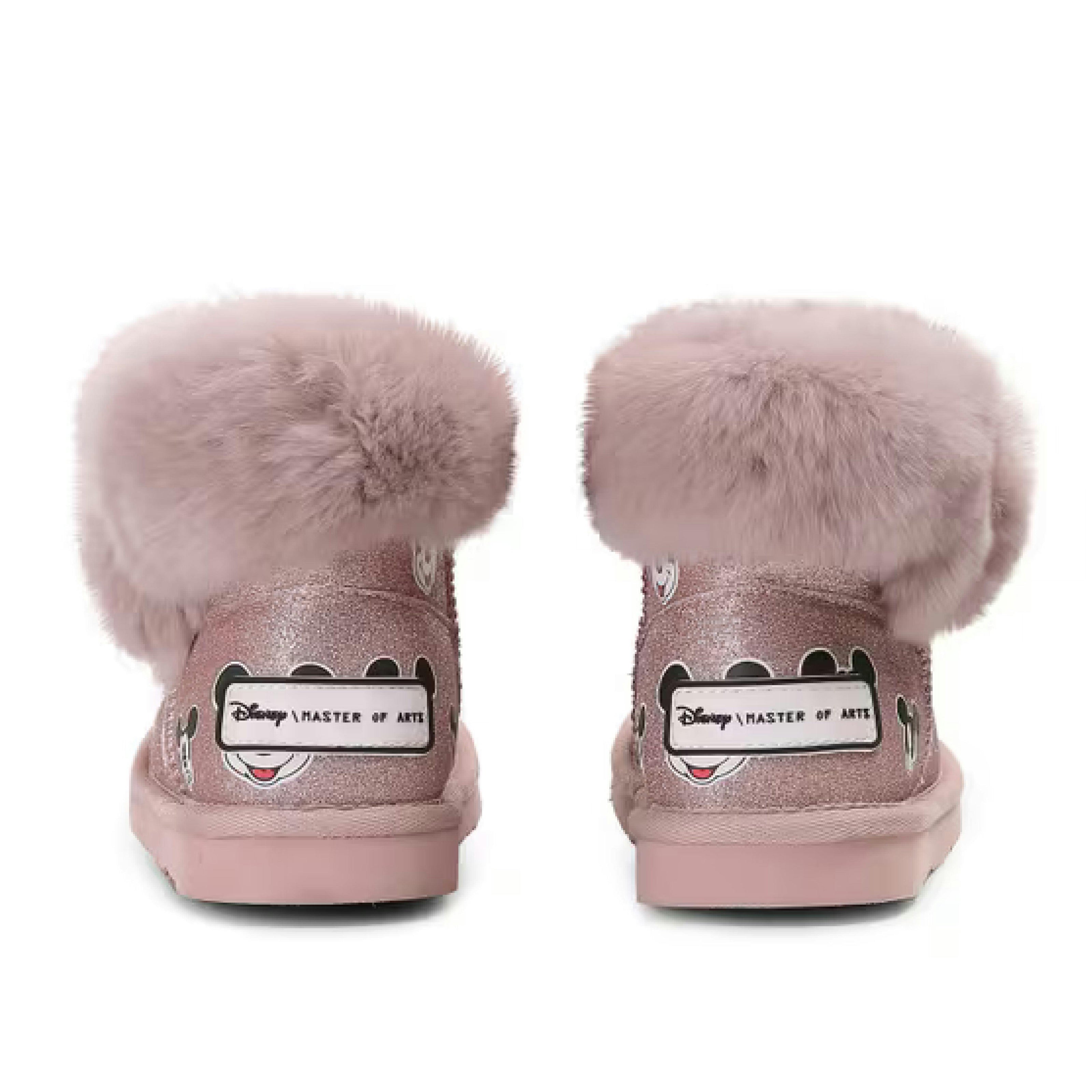 Pink Mickey Boots