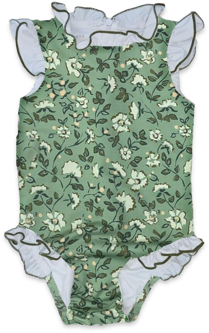 Bingley Suit in Mimosa Flower Teal