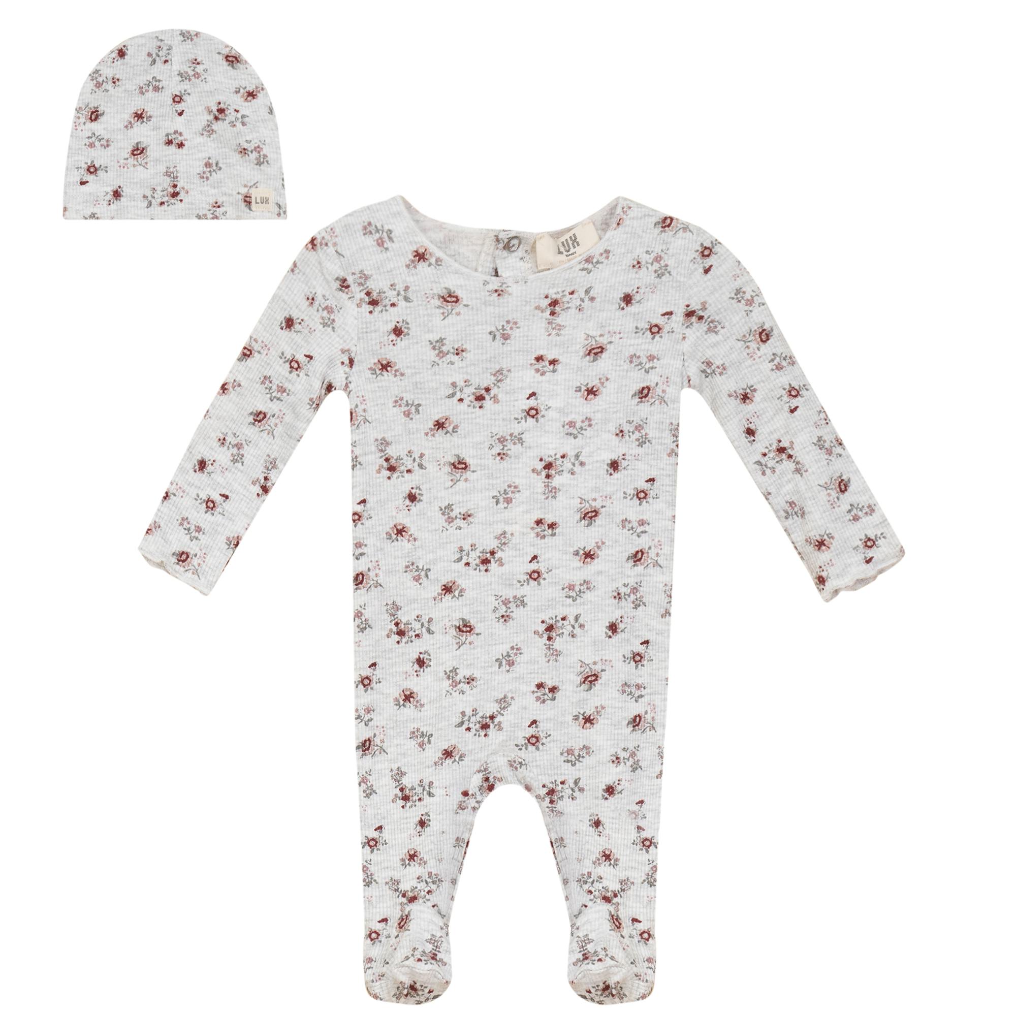 Floral Dream Onesie and Hat