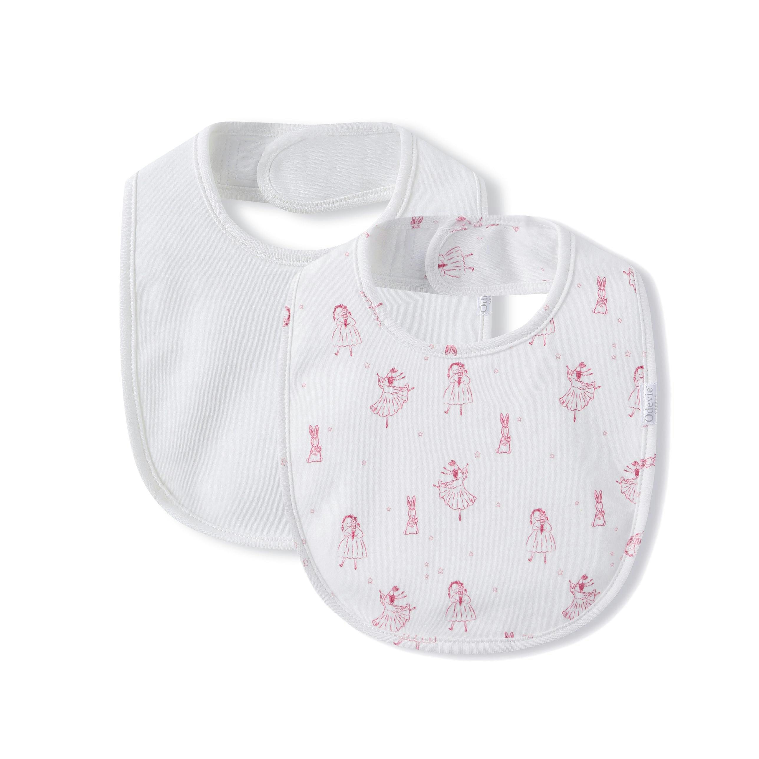 Bib 2-Pack - Princesse Rose