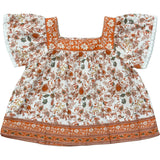 Square Neck Peasant Top