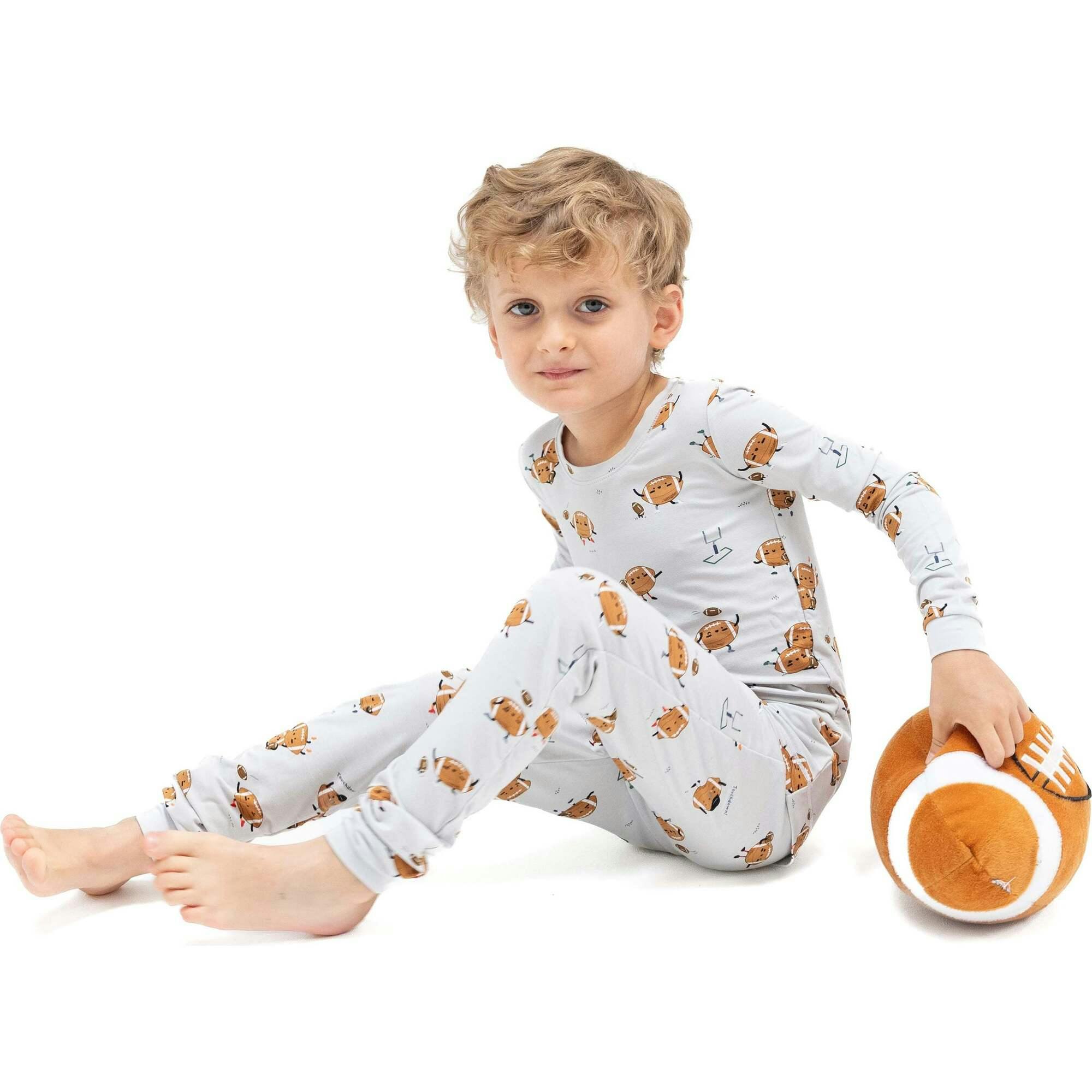 Footballs Playing Football - Long Sleeve Loungewear Set