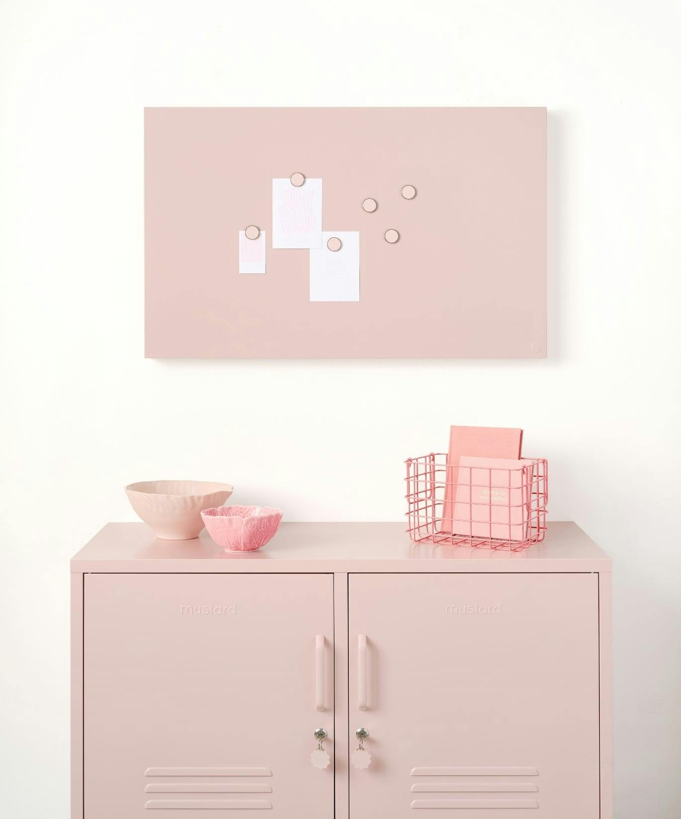 The Buttons in Blush