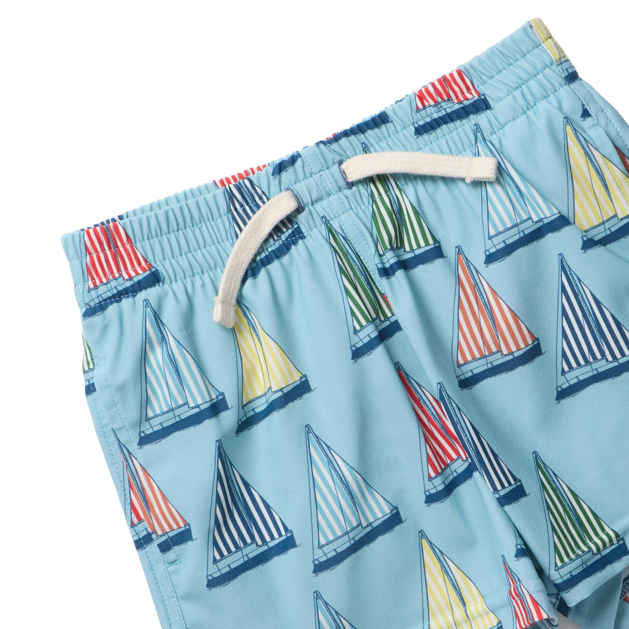 Boys Swim Trunk - Blue Regatta