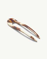 French Hair Pin in Mocha