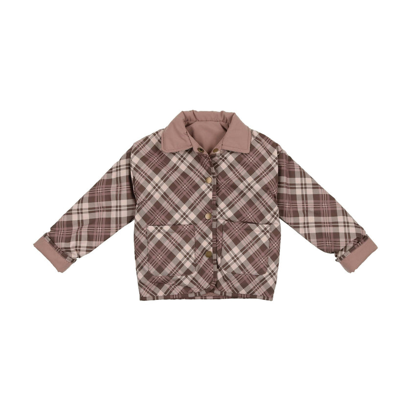 Reversable Plaid Jacket