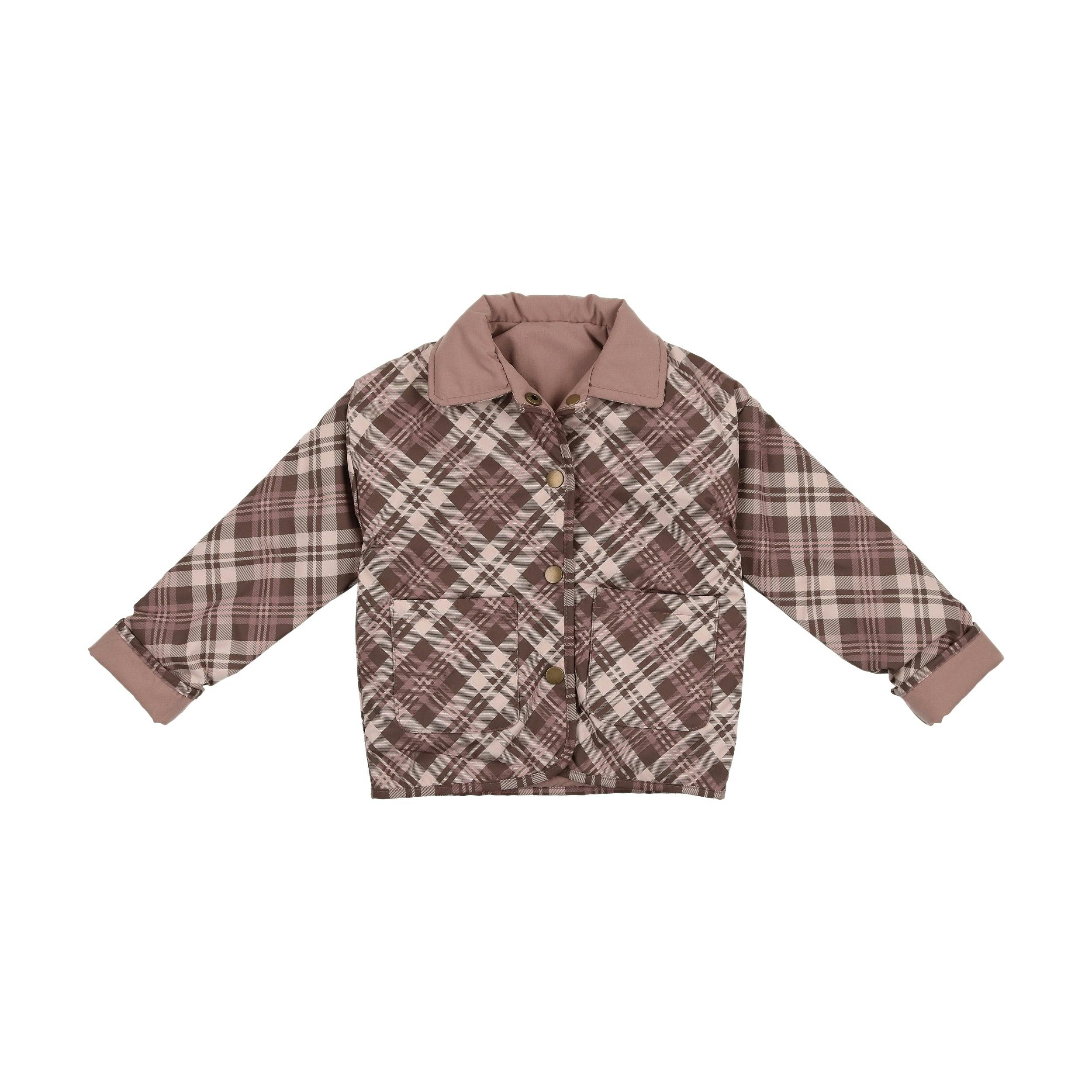 Reversable Plaid Jacket
