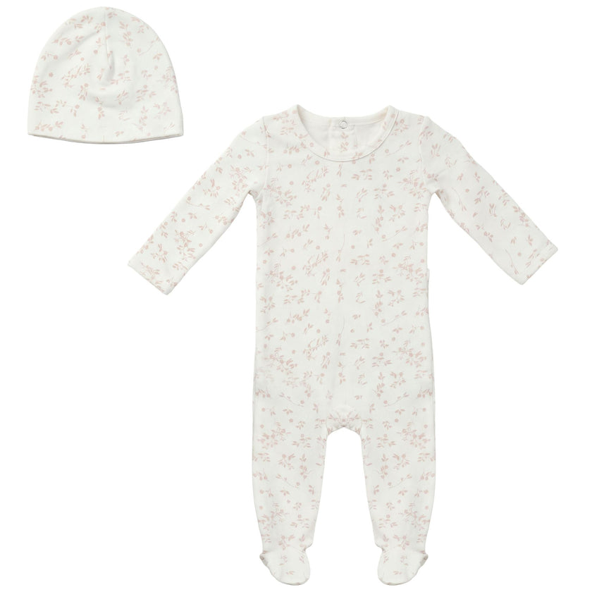 Leaves Print Onesie