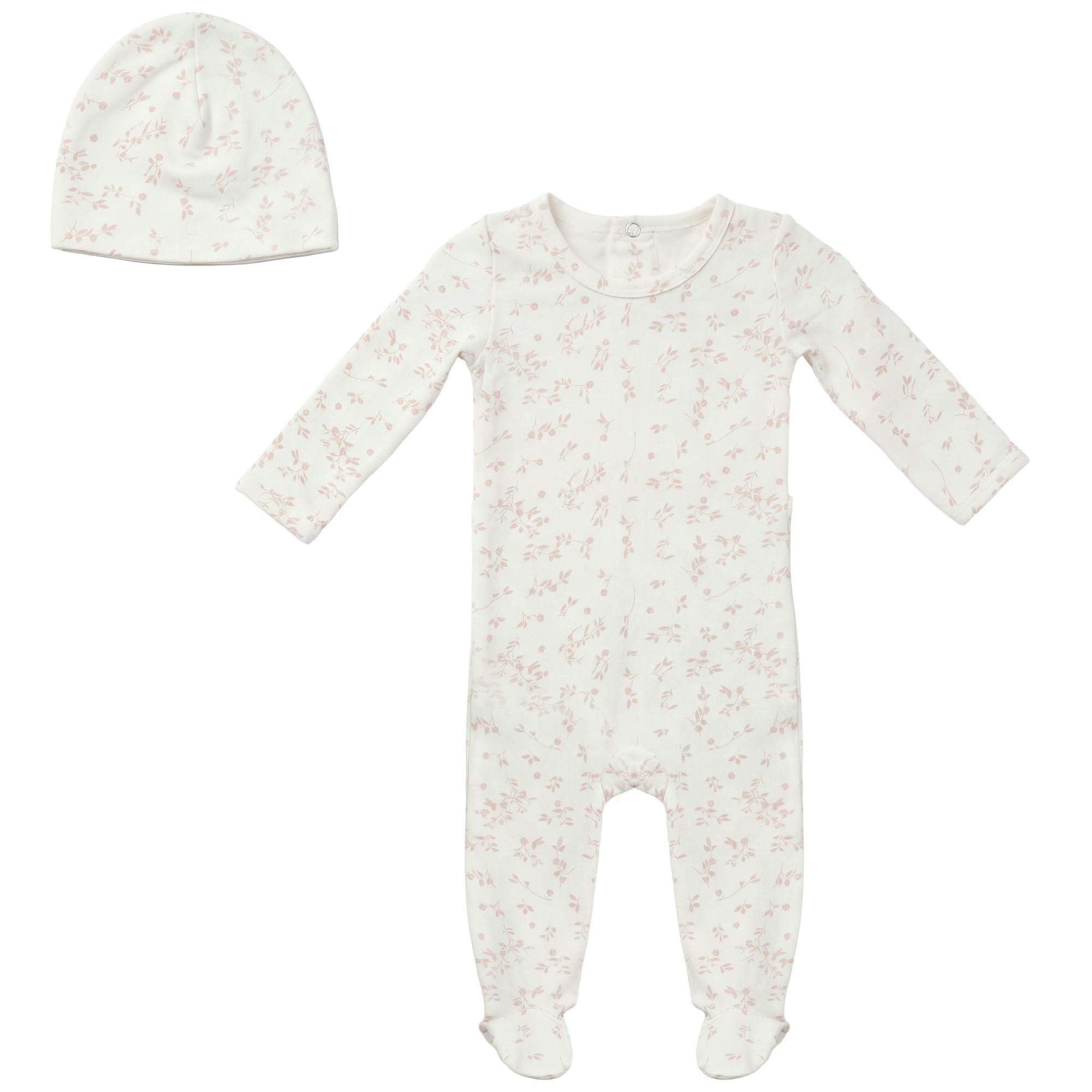 Leaves Print Onesie