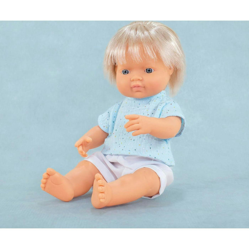 My Friends and Me Collection Baby Boy Doll with Blonde Hair - 15"