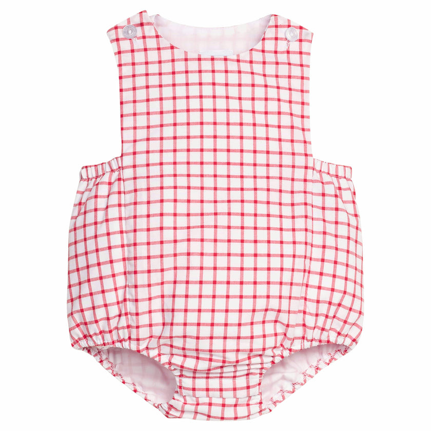 Louis Sunsuit - Red Windowpane