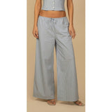 Drawstring Wide-Leg Pant
