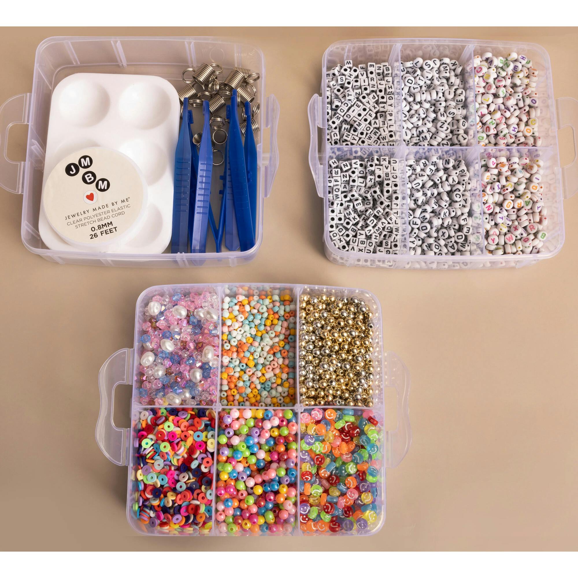 DIY Jewelry Letter Bead Party Kit