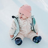 Mou High Loft fleece baby overall