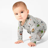 Little Monsters Bamboo Convertible Footie