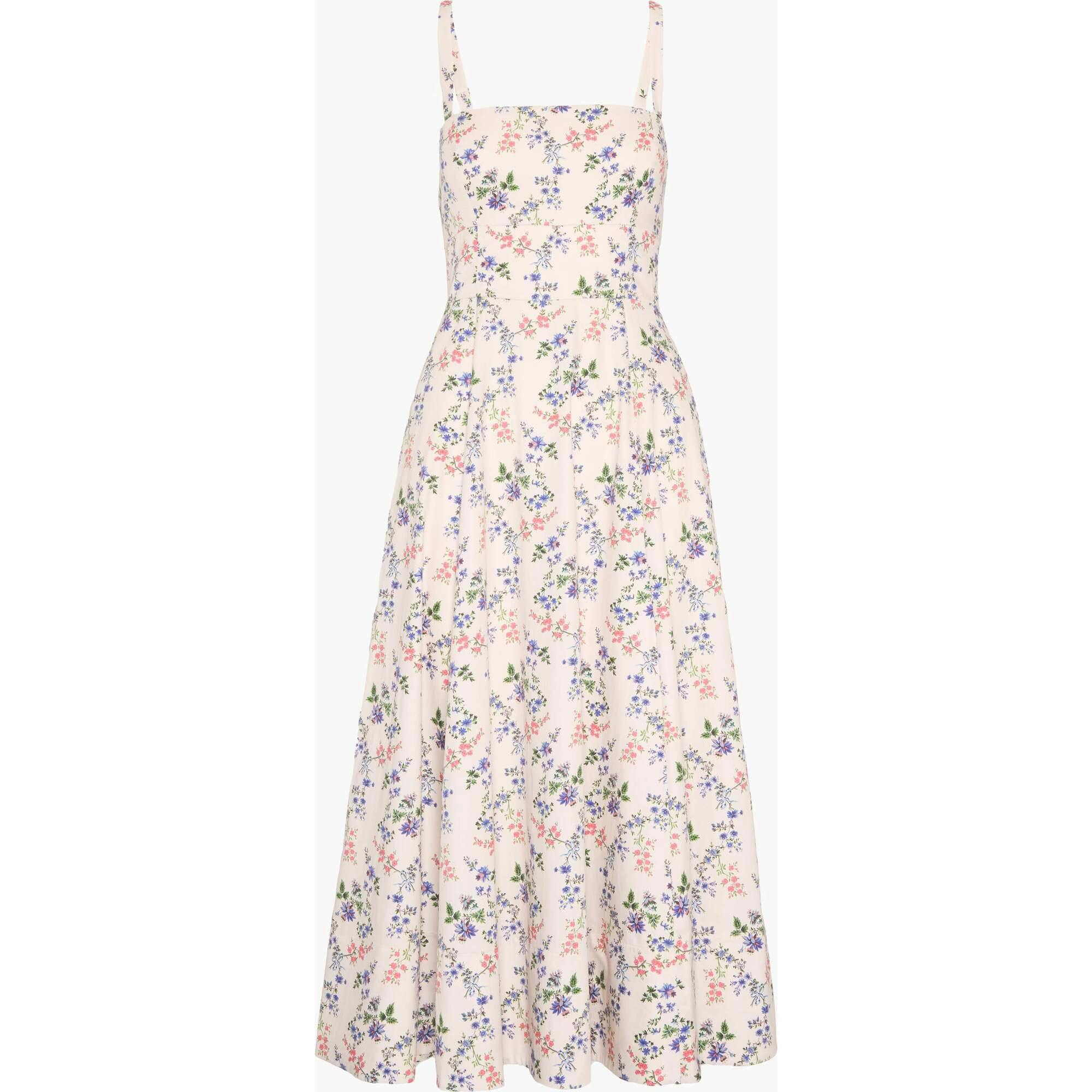 The Margot Dress - Pink Scallop Bow Chintz