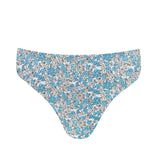 womens original slate floral mid rise bikini bottom