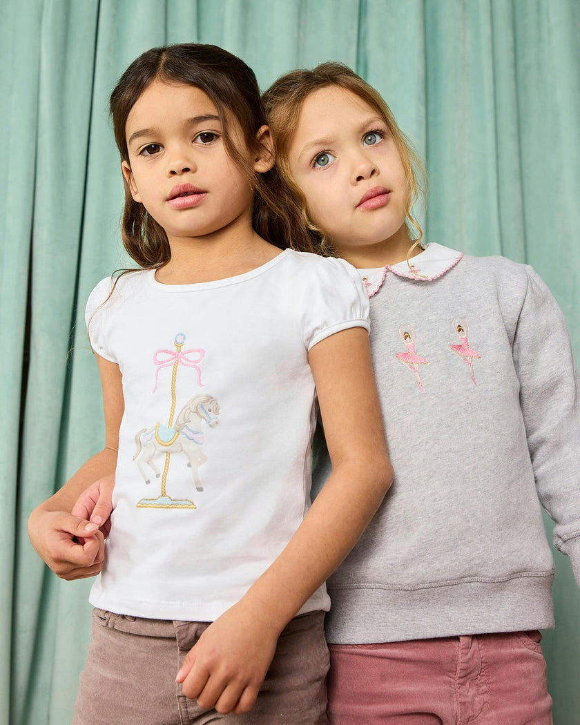 Carousel Horse Jersey Top