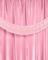 Pretty in Pink Fringe - light pink fringe banner