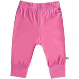 Solid Bamboo Baby Jogger Pants, Bubble Gum Pink