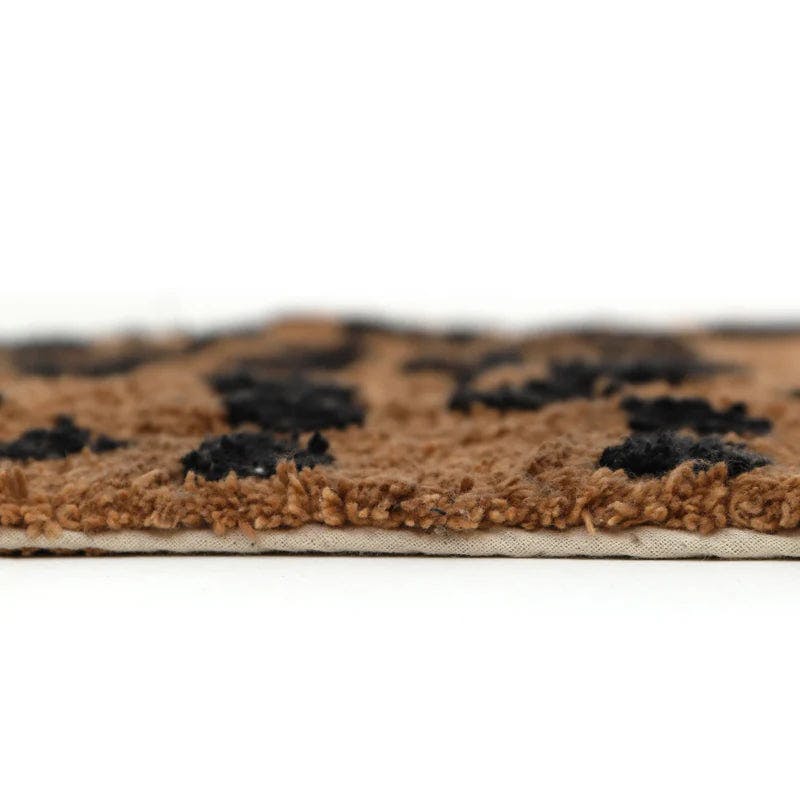 Little Cheetah Washable Rug, 100% Cotton