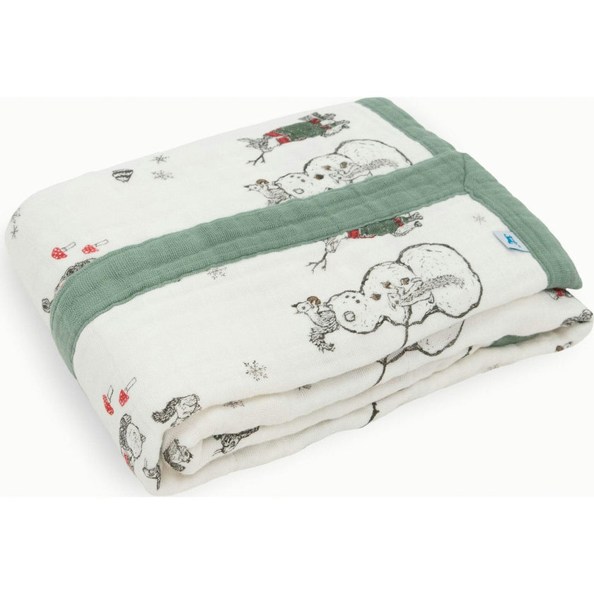 Cotton Muslin Baby Quilt