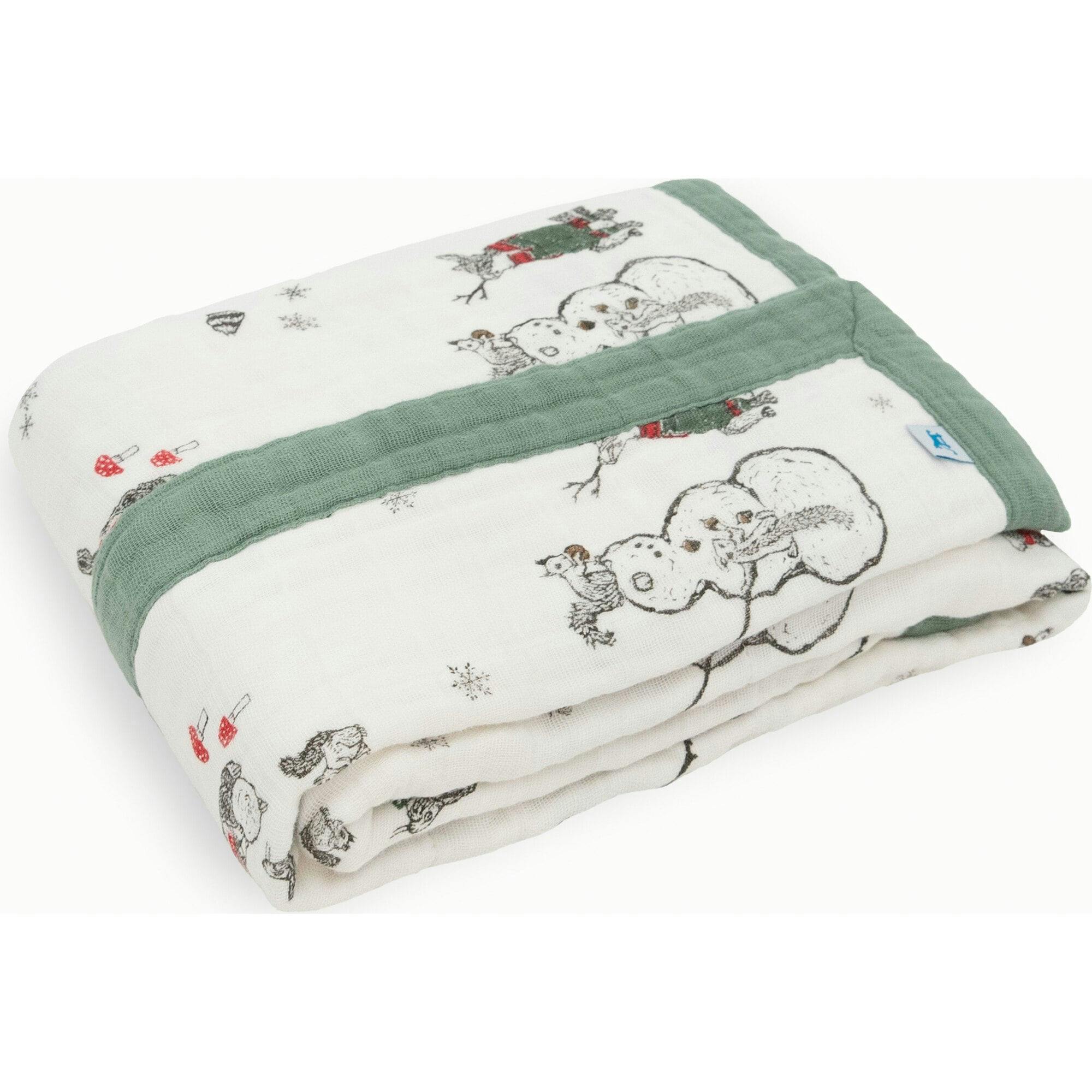 Cotton Muslin Baby Quilt