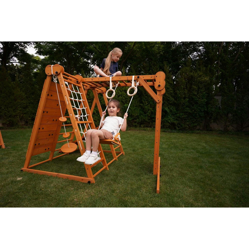 Chestnut | Outdoor & Indoor Foldable Jungle Gym