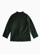 Dark Green Hugo Velvet Boy Jacket