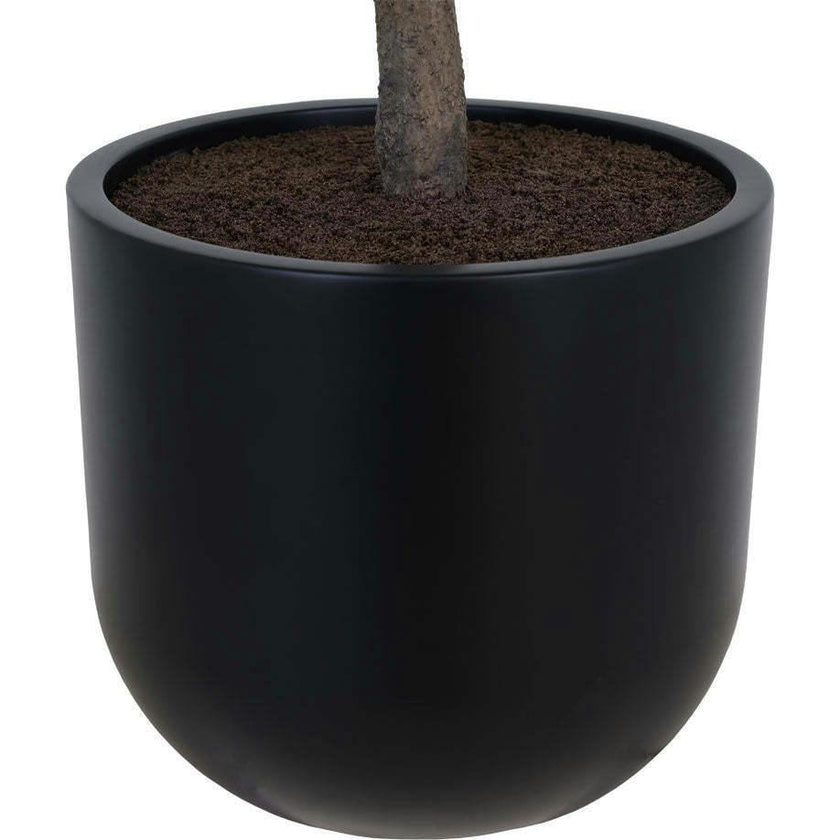 6.5' Faux Potted Olive Tree