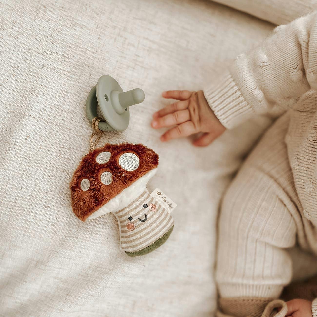 Sweetie Pal™ Plush & Pacifier: Ash the Mushroom