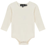 Pointelle Long Sleeve Rib Onesie