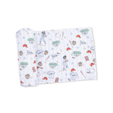 Home Run Baseball - 2 Way Zipper Footie & Swaddle